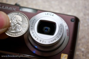 typical p&s lens & aperture size